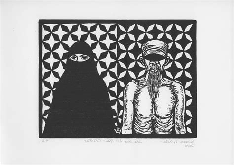 drawing prints drawings feminist art linocut his eyes hand coloring new outfits