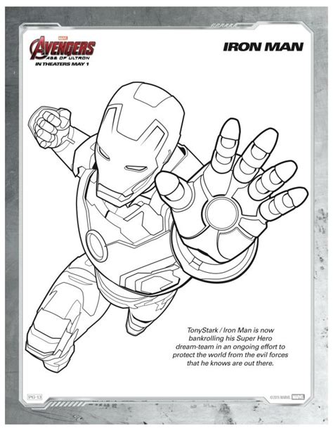 ⭐ free printable avengers coloring book. Free Printable Marvel Avengers Iron Man Coloring Page ...