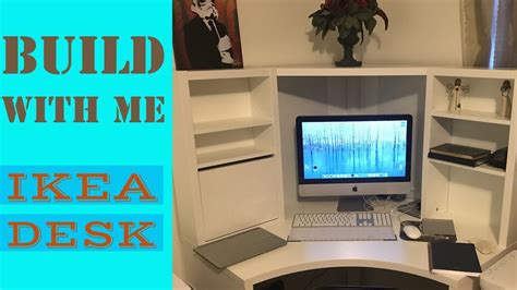 Build With Me Ikea Corner Desk Super Speedtimelapse Youtube