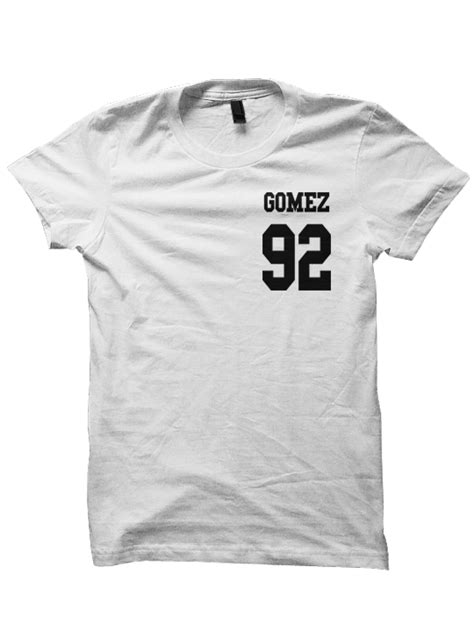 Selena Gomez T Shirt Selena Gomez Jersey Shirt Selena Gomez Concert