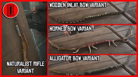 New Variants Red Dead Online Improved Bowvarmint Rifle Variant