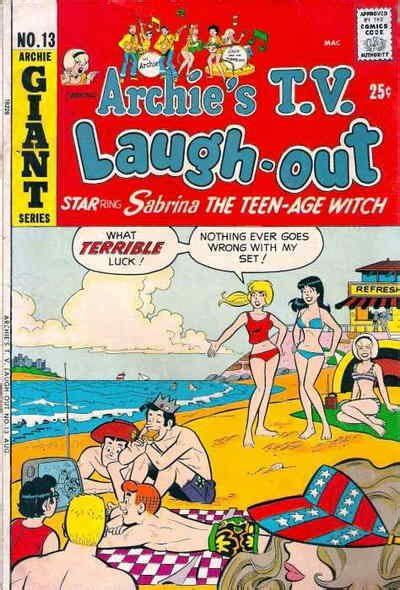 archie s tv laugh out 13 fn archie beach bikini cover comic books bronze age archie