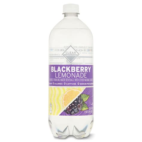 Clear American Sparkling Water Blackberry Lemonade 338 Fl Oz