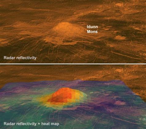 More Evidence For Volcanoes On Venus Sky And Telescope Sky And Telescope