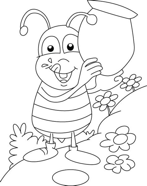 Do you love bee's or know someone who does? Honeycomb Coloring Page at GetColorings.com | Free ...