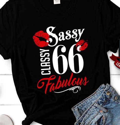 Sassy Classy Fabulous 66 66th Birthday T For Women 66th Etsy