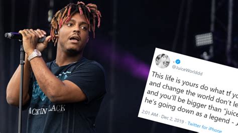 Fans Claim Rapper Juice Wrld Predicted His Death At 21 In Eerie Last