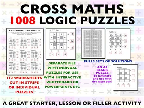 Math Logic Puzzles