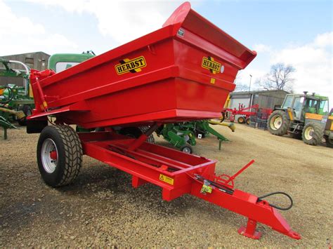 New Herbst 8 Tonne Single Axle Dump Trailer Agri Linc