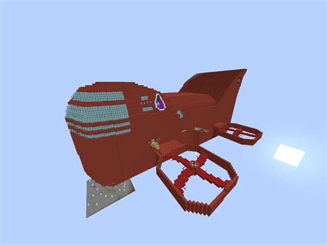 Among Us The Airship In Minecraft Minecraft Map