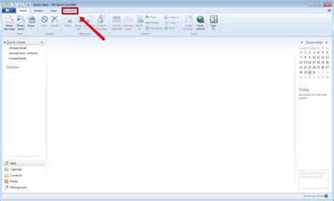 Email Account Setup Windows Live Mail