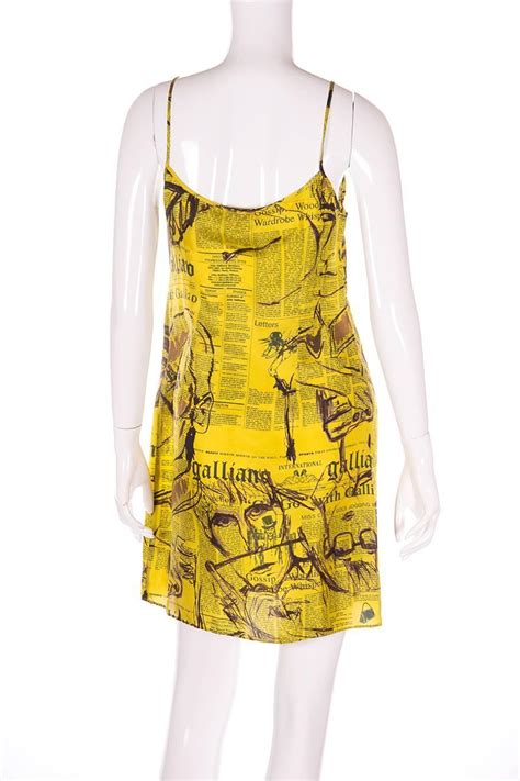 Christian Dior Newspaper Print Dress Iucn Water