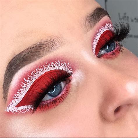 Pinterest Katierose17 ⚡️⚡️ Christmas Makeup Look Christmas Eye