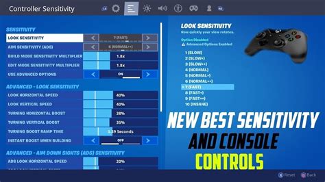 New Best Controller Fortnite Sensitivity Settings Ps4 Xbox Console