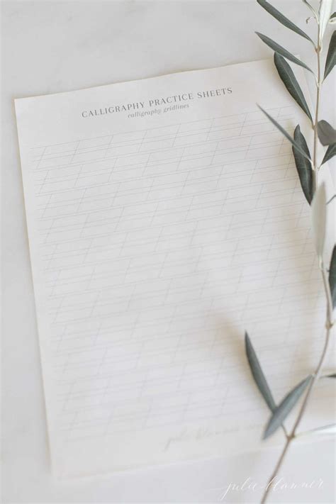 Calligraphy Paper And Free Calligraphy Practice Paper Download