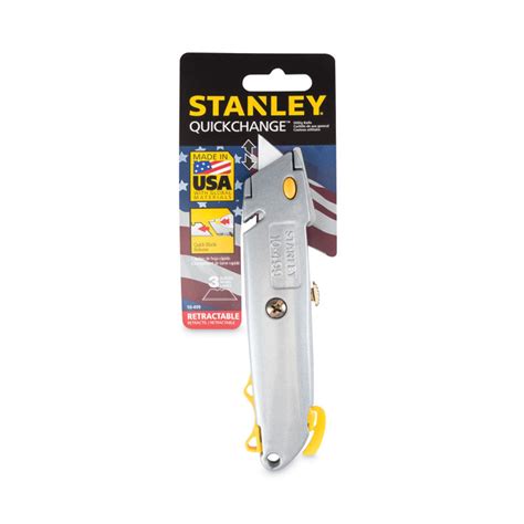 Bos10499 Stanley 10 499 Quick Change Utility Knife With Retractable