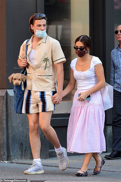Millie Bobby Brown And Jake Bongiovi Hold Hands As They Step Out As A