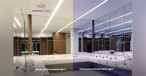 Amerlux Launches Groundbreaking Uv Free White Antimicrobial Lighting
