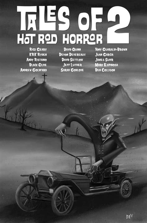 Tales Of Hot Rod Horror Vol 2 Devon Devereaux Illustration