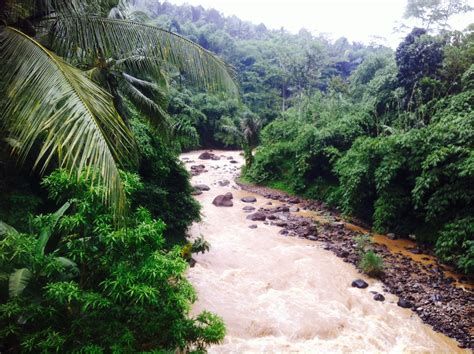 Citarik River In West Java Indonesia