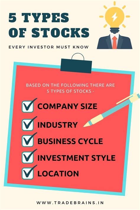5 Types Of Stocks That Every Investor Should Know Investment Quotes