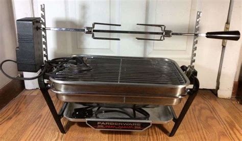 Farberware Electric Rotisserie Grill Tested Works Sherwood Auctions