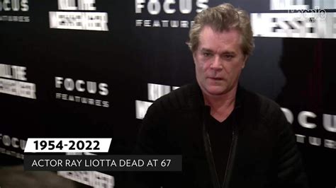 Ray Liotta Goodfellas Actor And Emmy Winner Dead At 67 Ray Liotta