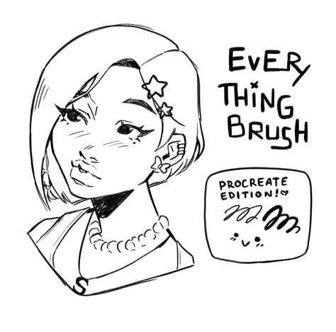 Introducing The Everything Brush ⭐️ Procreate Edition Lauren の漫画