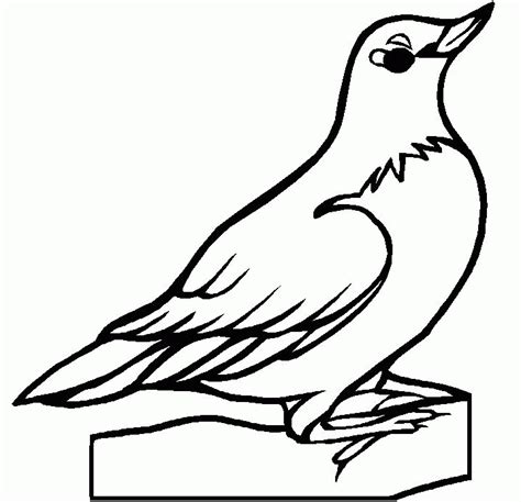 Free Bird Outline Drawing Download Free Bird Outline Drawing Png