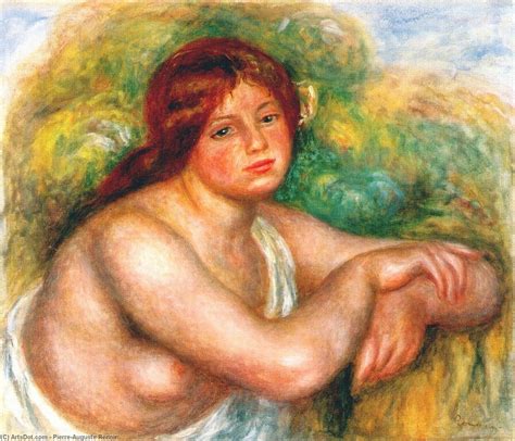 Reprodu Es De Pinturas Estudo De Uma Nude Por Pierre Auguste