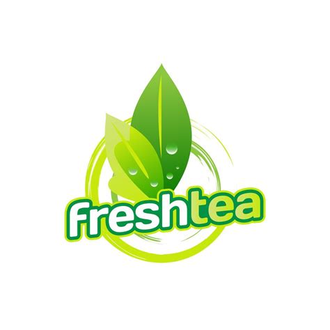 groene thee bladeren logo 660814 download free vectors vector bestanden ontwerpen templates