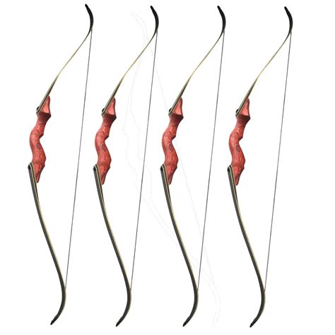 60 Inch Takedown Weight 30 60lbs Recurve Bow Draw Right Hand Composite