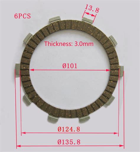 Paper Base Material Motorcycle Clutch Plate Friction Parts Buy Paper