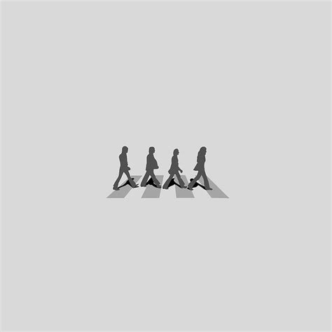 Abbey Road Minimalism Music The Beatles The Beatles Band Hd Phone