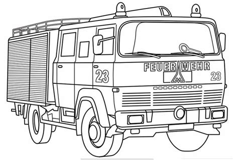 Brandbekämpfungseinheiten sind in der regel eine öffentliche organisation, die in einer gemeinde Ausmalbilder Feuerwehr 8 | Ausmalbilder