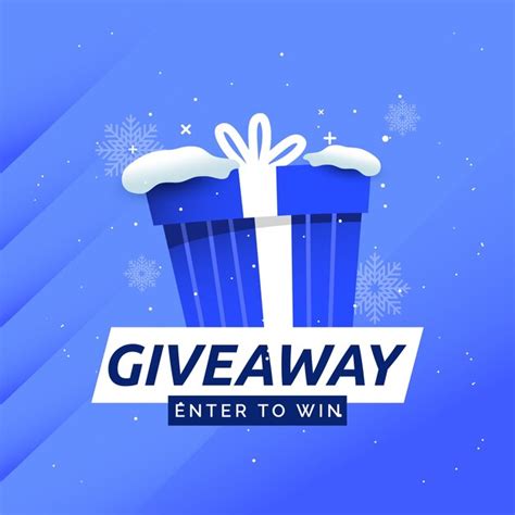 Premium Vector Giveaway Contest Enter To Win Banner Template