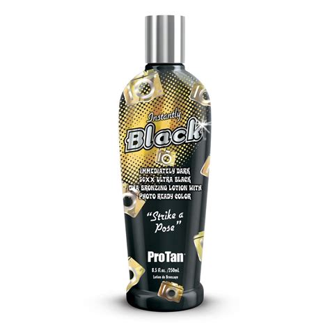 Pro Tan Instantly Black Tanning Lotion