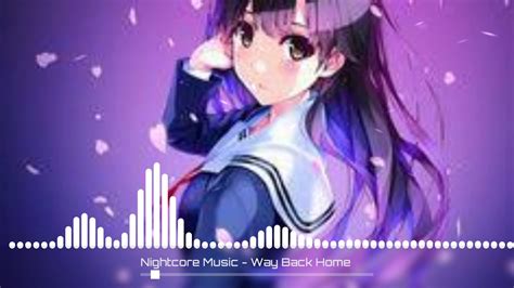 Nightcore ¬ Way Back Home Female Version Youtube