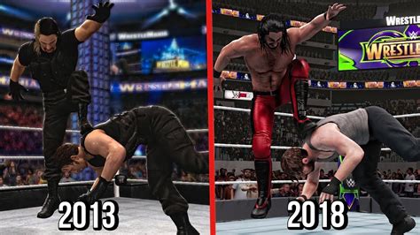 The Evolution Of Seth Rollins In Wwe Games Wwe K To Wwe K