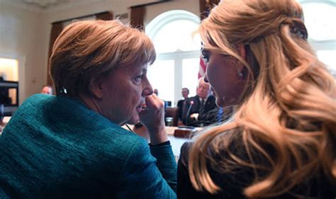 Ivanka Trump News Trumps Daughter To Join Angela Merkel At Womens