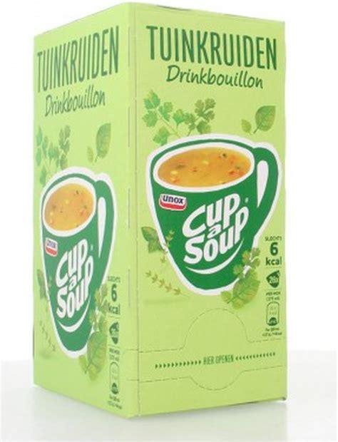 Unox Cup A Soup Heldere Bouillon Tuinkruiden Ml Bol