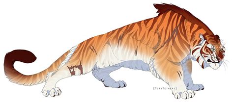 An Amazing Tiger Piece By Torntethers On Deviantart I Love The Pose Of