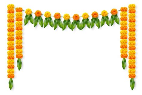 Diwali Flower Border Over 7152 Royalty Free Licensable Stock Vectors
