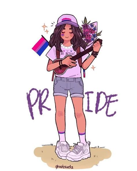 Bi Pride By Smolghost Lgbt Pride Art Bisexual Pride Bi Pride