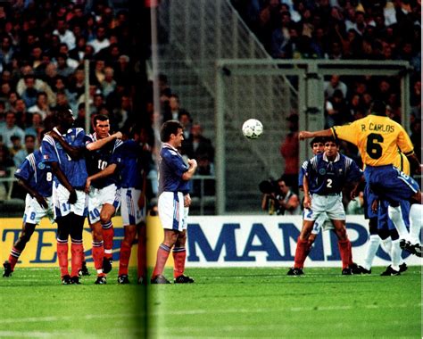 Roberto Carlos Brazil Free Kick In 1997 The Physics Behind