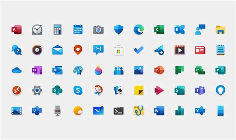 Windows 10 Gets A New Set Of Icons Under Fluent Design System