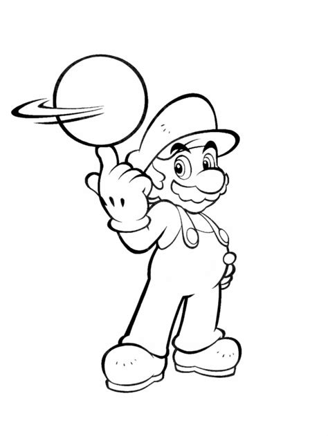 Disegni Da Colorare Di Super Mario Bros