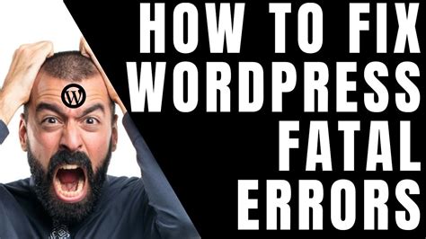 How To Fix Wordpress Fatal Error Failed To Open Stream Wp Settings Php On Line Youtube