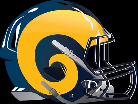 Los Angeles Rams Alternate Future Helmet Logo Vinyl Decal Sticker 5