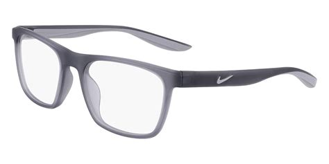nike 7039 034 eyeglasses in matte dark grey smartbuyglasses usa